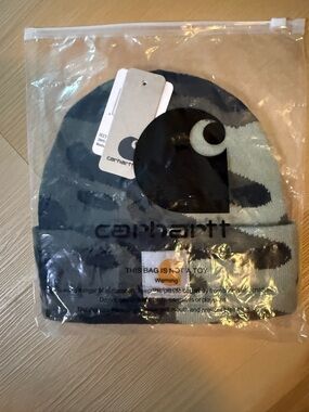 Carhartt Two Tone Camo Knit Beanie